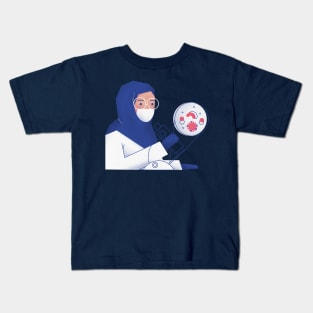 Muslim Essential Employee Fight Coronavirus Kids T-Shirt